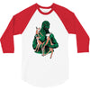 fawns meet kaiju 3/4 Sleeve Shirt