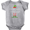i'm not short i'm elf sized Baby Onesie