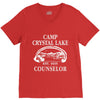 camp crystal lake counselor V-Neck Tee