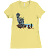 the planet of the kong Ladies Fitted T-Shirt