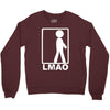 lmao laughing Crewneck Sweatshirt