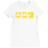 eat, sleep, weld funny welder Ladies Fitted T-Shirt