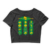 cheesy talk Crop Top