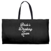 bride's drinking team diamond ring bachelorette Weekender Totes