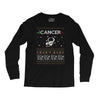 cancer christmas ugly sweater Long Sleeve Shirts