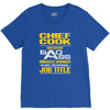 chief cook because badass miracle worker isn't an official job title V-Neck Tee