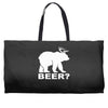 new bear deer beer funny Weekender Totes