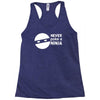 never poke a ninja Racerback Tank