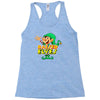 raised by elves elf christmas Racerback Tank