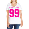 martinez twins Ladies Curvy T-Shirt