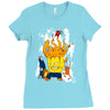 paint it, green Ladies Fitted T-Shirt