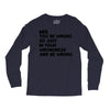 no. you're wrong Long Sleeve Shirts