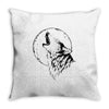 full moon Throw Pillow