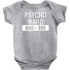 psycho ward Baby Onesie