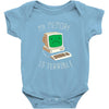 my memory is terrible Baby Onesie