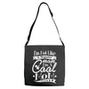 not like a regular mom i'm a cool mom Adjustable Strap Totes