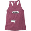 I am Hungry! - Me Too! Mom and Baby Talking Racerback Tank