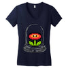 rare flower Women's V-Neck T-Shirt