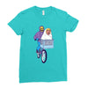 he t Ladies Fitted T-Shirt