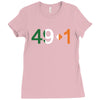 conor stop him at 49 1 Ladies Fitted T-Shirt