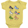 unicorn funny Baby Bodysuit