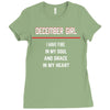 December Girl Ladies Fitted T-Shirt