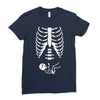 pregnant halloween costume Ladies Fitted T-Shirt