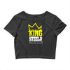 capital steez king steelo Crop Top