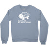 always late worth wait funny turtle Crewneck Sweatshirt
