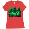 creeper squad Ladies Fitted T-Shirt