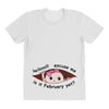 February Peeking Out Baby Girl All Over Women's T-shirt