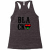 black love Racerback Tank