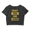Dent The Universe Crop Top