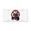 angry panda License Plate