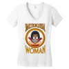 smart strong sensual woman Women's V-Neck T-Shirt