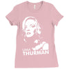uma thurman Ladies Fitted T-Shirt