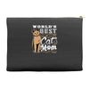 best cat mom Accessory Pouches