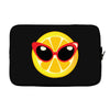 Lemon with Disco Glasses Laptop sleeve