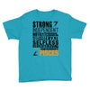 Strong Independent Motivated Pisces Youth Tee