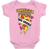 in pizza we crust Baby Bodysuit