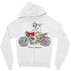 custom motorcycle Zipper Hoodie