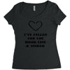 i've fallen for you hook line &amp; sinker Women's Triblend Scoop T-shirt