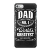 dad number one world's greatest iPhone 7 Case