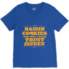 raisin cookies are why i have trust issues V-Neck Tee