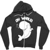 oh whale! Zipper Hoodie
