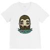 beard V-Neck Tee