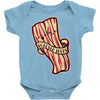 bacon forever Baby Onesie