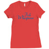 fish whisperer funny Ladies Fitted T-Shirt