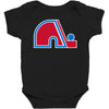 quebec nordiques Baby Bodysuit