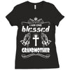 I Am One Blessed Grandmother Ladies Fitted T-Shirt